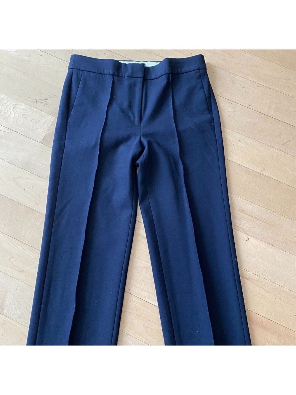 𝅺eileen Fisher BNWT Petite Black Ankle Pants Wool